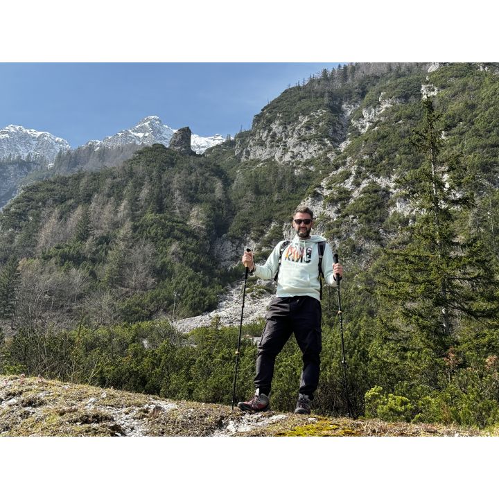 Zestaw kijów DENALI Schwarzwolf - Czarny