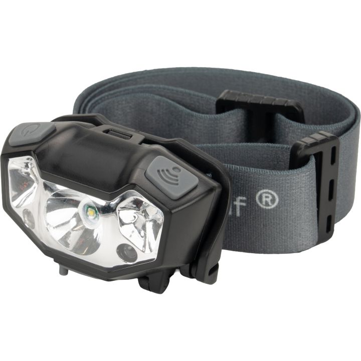 Latarka czołowa MINO Schwarzwolf - Szary