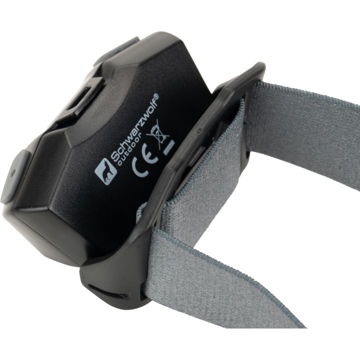 Latarka czołowa MINO Schwarzwolf - Szary