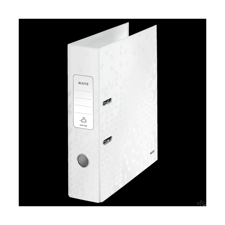 Segregator A4/85mm perłowy biały LEITZ WOW 180 10050001