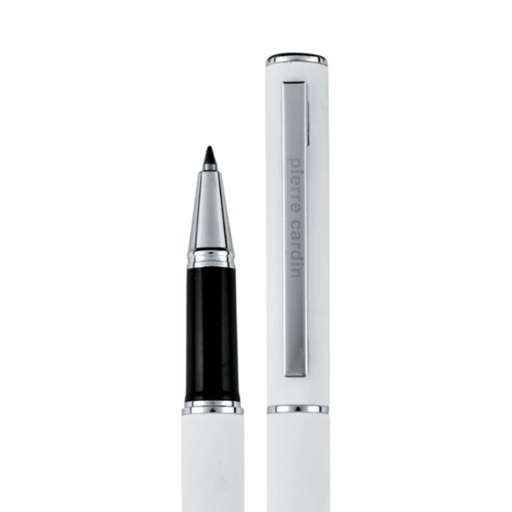 Pióro kulkowe touch pen soft touch CLAUDIE Pierre Cardin - Biały
