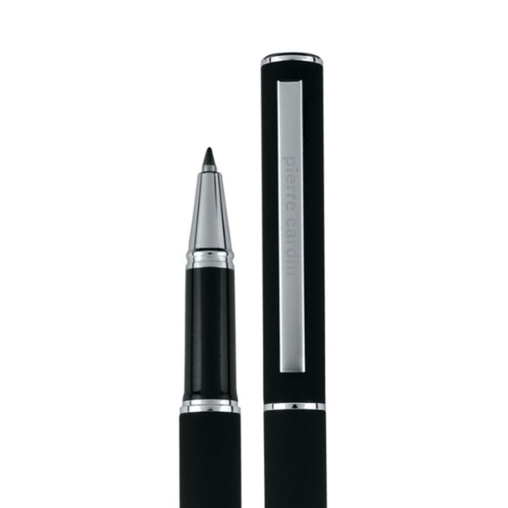 Pióro kulkowe touch pen soft touch CLAUDIE Pierre Cardin - Czarny