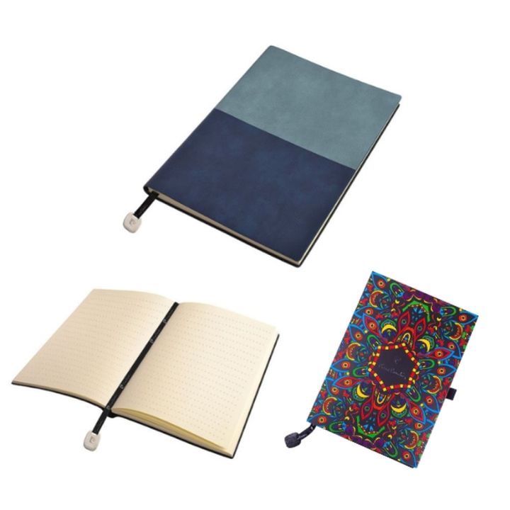 Notatnik A5 w kropki REPORTER Pierre Cardin - Jasnoniebieski