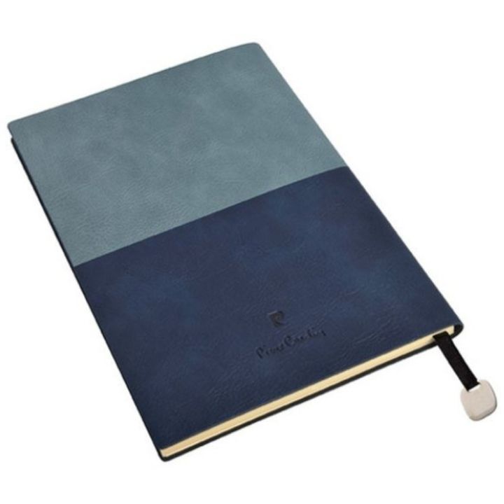 Notatnik A5 w kropki REPORTER Pierre Cardin - Jasnoniebieski