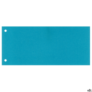 Przekładki 1/3 A4 Maxi Esselte, niebieski, 100 szt., 624445