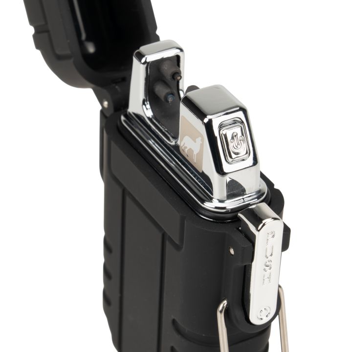 Zapalniczka elektryczna SANFORD Schwarzwolf - Czarny