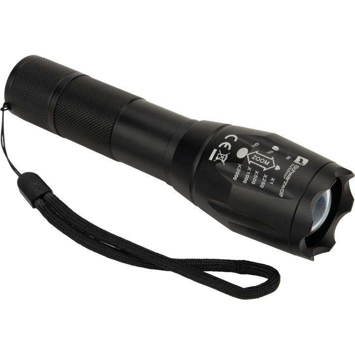 Latarka DELGADA Schwarzwolf - Czarny