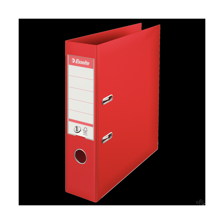 Segregator A4/75mm z mechanizmem czerwony 811330 No.1 ESSELTE