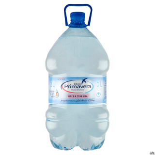 Woda_PRIMAVERA 5L niegazowana PET