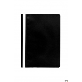 Skoroszyt miękki PP DOTTS (20) czarny polipropylen SPP-DOT-00-05