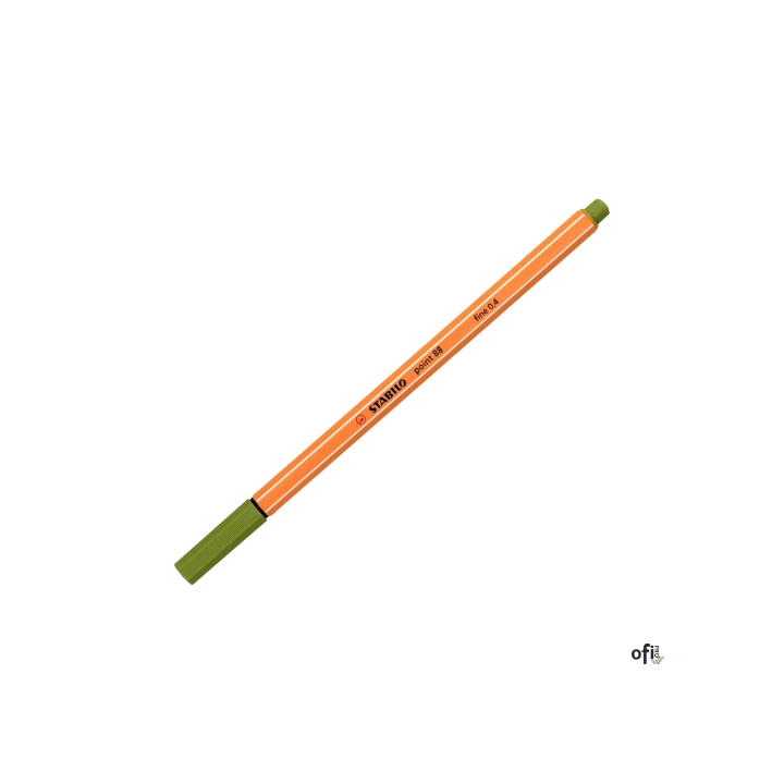 Cienkopis STABILO point 88/35  0.4mm zieleń mchu