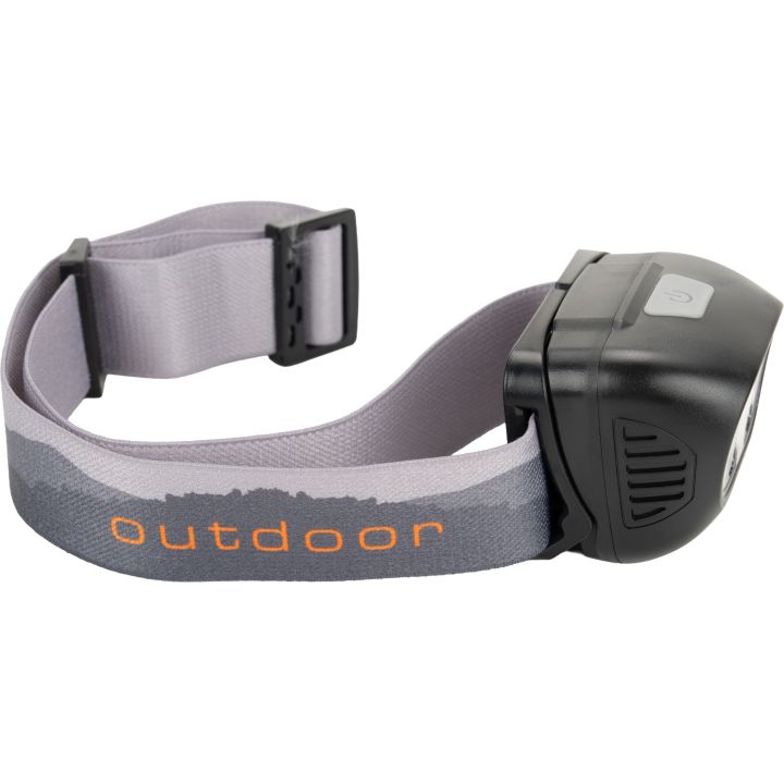 Latarka czołowa HERLEN Schwarzwolf - Szary