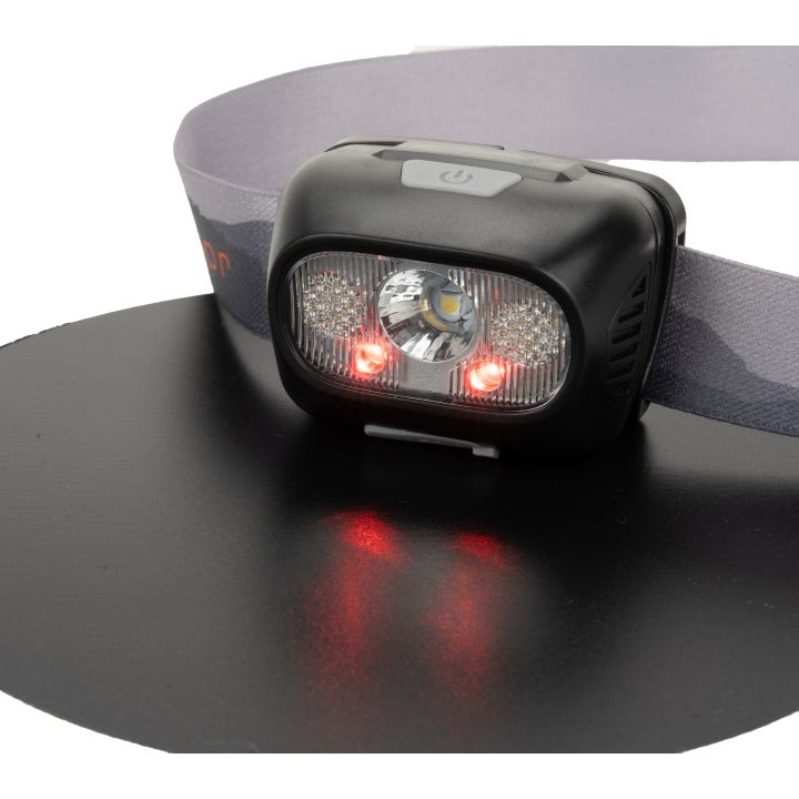 Latarka czołowa HERLEN Schwarzwolf - Szary