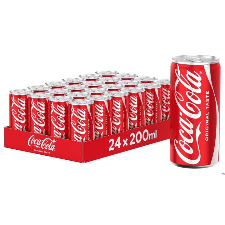 Napój COCA COLA 0.2L PUSZKA (24szt.) KAUCJA