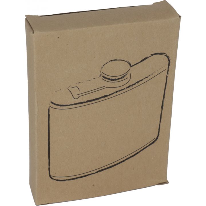 Piersiówka 170 ml SUSANNA - Brązowy