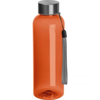 Butelka plastikowa 500 ml MADELINE - Pomarańczowy