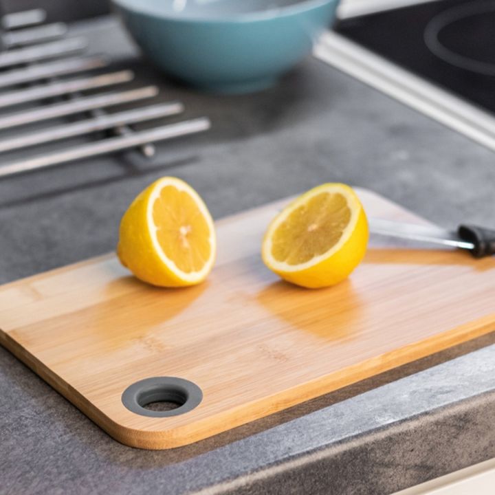 Deska kuchenna bambusowa SHELBY - Beżowy