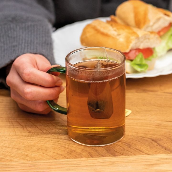 Kubek szklany 250 ml EDDA - Zielony