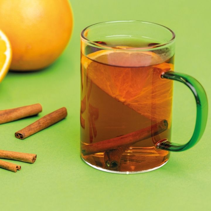 Kubek szklany 250 ml EDDA - Zielony