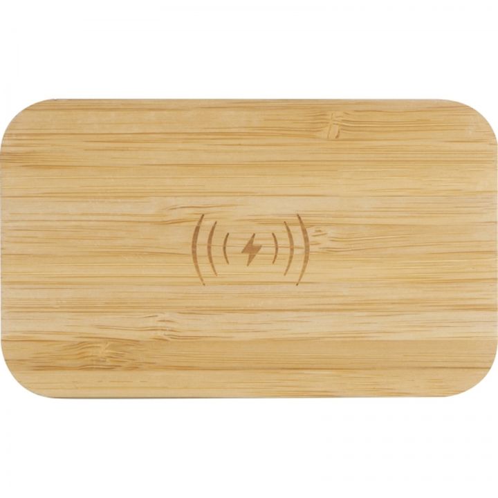 Głośnik bluetooth z ładowarką indukcyjną PILAR - Szary