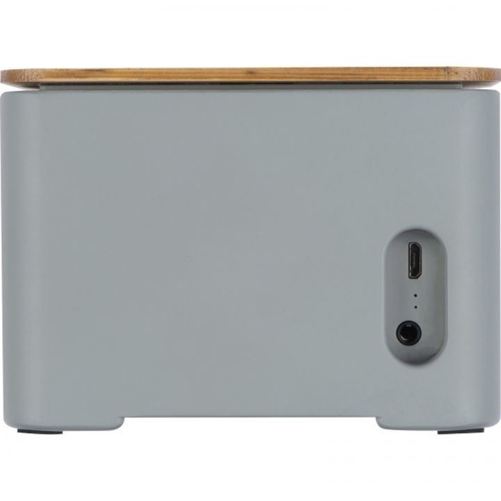 Głośnik bluetooth z ładowarką indukcyjną PILAR - Szary