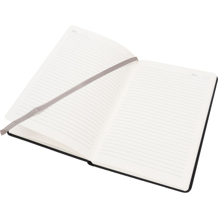 Notatnik A5 w linie z długopisem CARSON - Szary