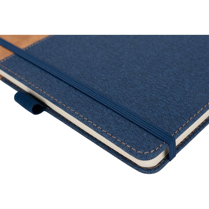 Notatnik A5 w linie GRETEL - Granatowy