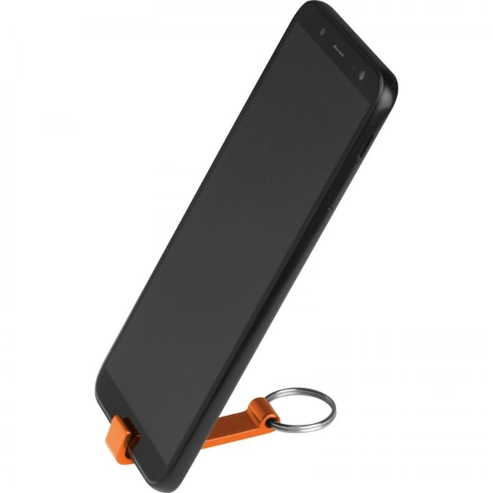 Brelok metalowy otwieracz do butelek ADRIANO - Pomarańczowy