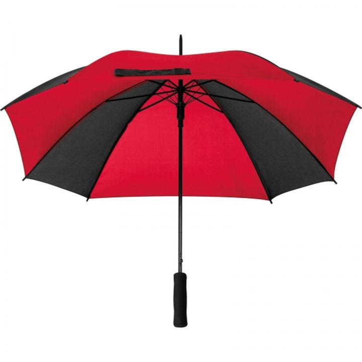 Parasol automatyczny ø89 cm LEONARDO - Czerwony