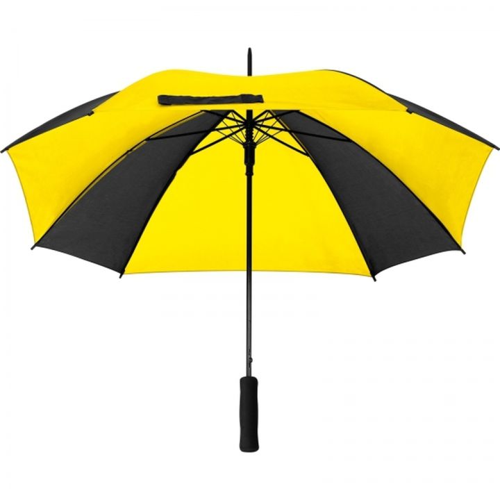 Parasol automatyczny ø89 cm LEONARDO - żółty