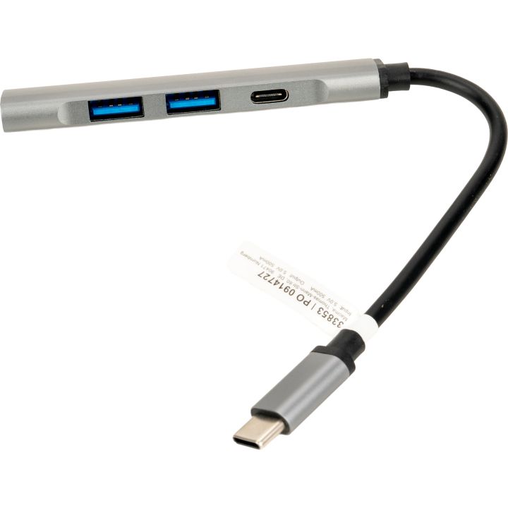 HUB rozgałęźnik z funkcją transferu danych HILDEGARDA - Szary