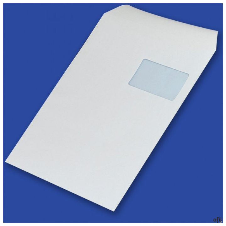Koperty C4 SK białe okno prawa góra 55x90mm (250szt.) 90g NC samoklejące 31621220