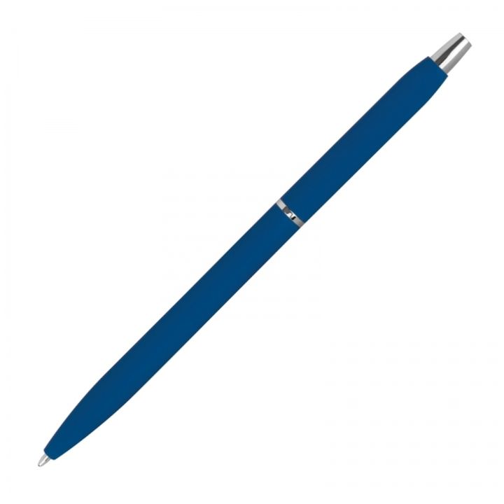 Długopis metalowy soft touch CONCETTA - Niebieski