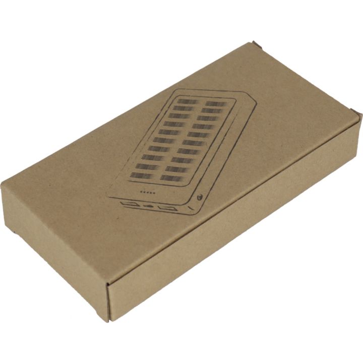 Power bank 8000 mAh solarny VALENTINA - Beżowy