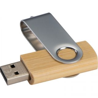 Pendrive drewniany 4GB 2.0 GIANNI - Brązowy