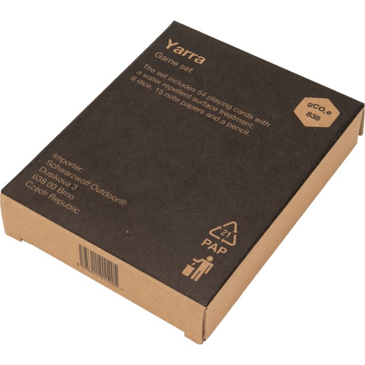 Zestaw do gry YARRA Schwarzwolf - Szary