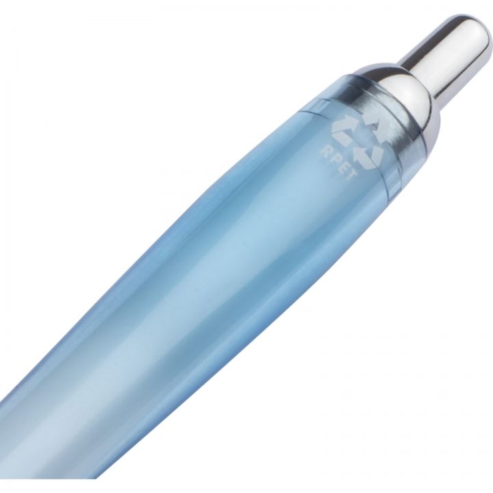 Długopis plastikowy transparentny JASMIN - Jasnoniebieski