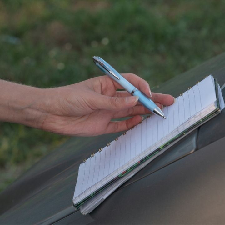 Długopis plastikowy transparentny JASMIN - Jasnoniebieski