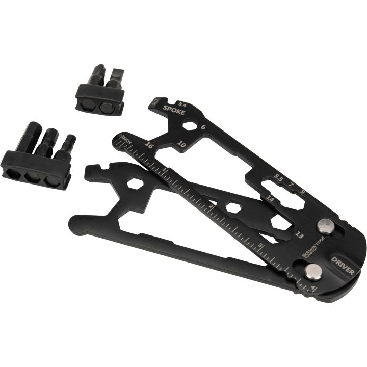 Narzędzie rowerowe INARI Schwarzwolf - Czarny