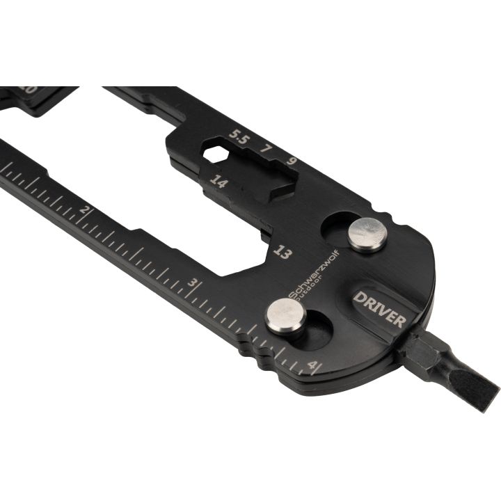 Narzędzie rowerowe INARI Schwarzwolf - Czarny