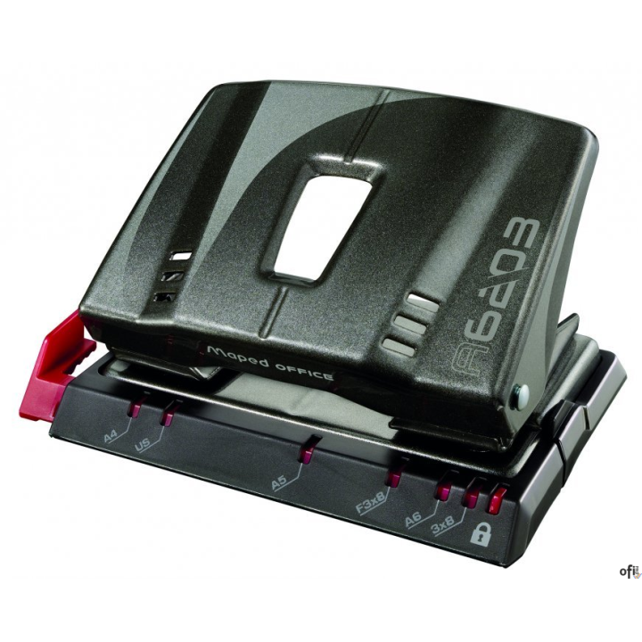 Dziurkacz ADVANCED METAL grafitowy 25 kartek MAPED 620311