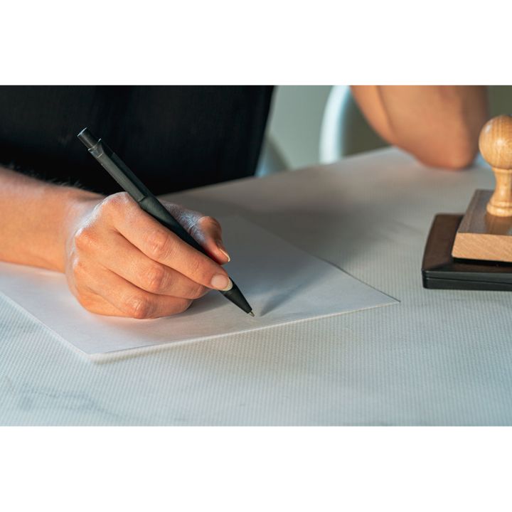 Długopis tekturowy DOMENICA - Czarny