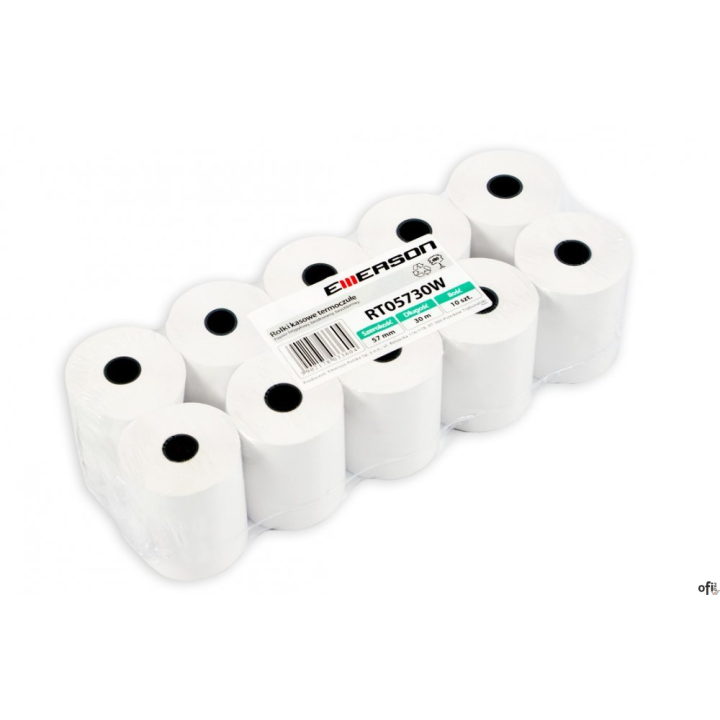 Rolki termiczne 110x20m 10szt EMERSON rt11020wkbpaf BPA FREE