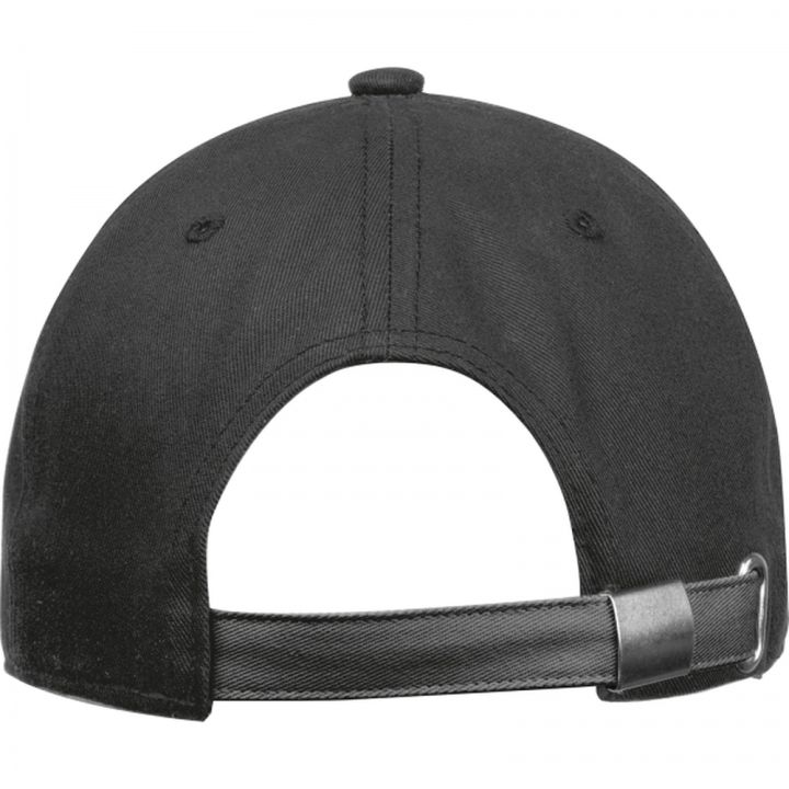 Czapka z daszkiem bawełniana 5 paneli 290 g/m2 AXEL - Czarny