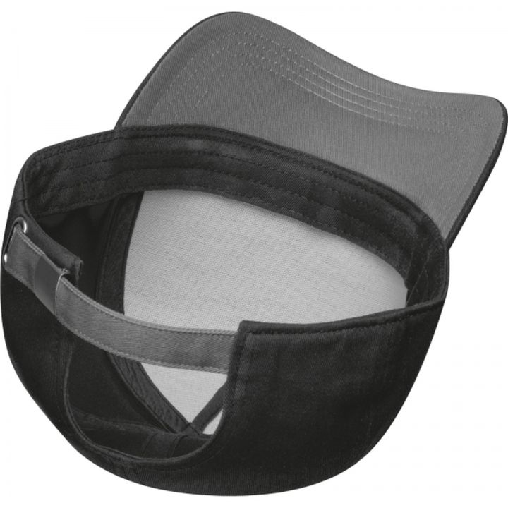Czapka z daszkiem bawełniana 5 paneli 290 g/m2 AXEL - Czarny