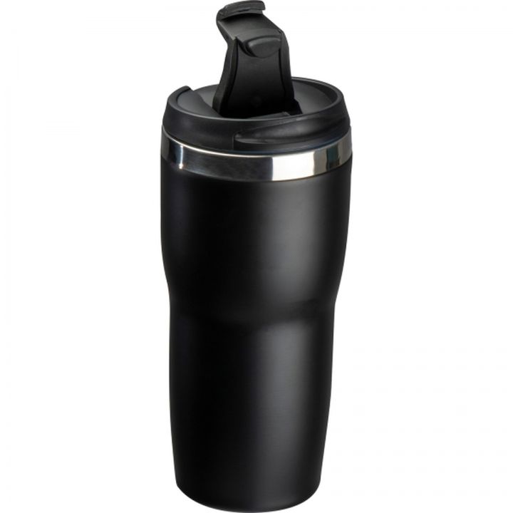 Kubek termiczny 400 ml ELEONORA - Czarny