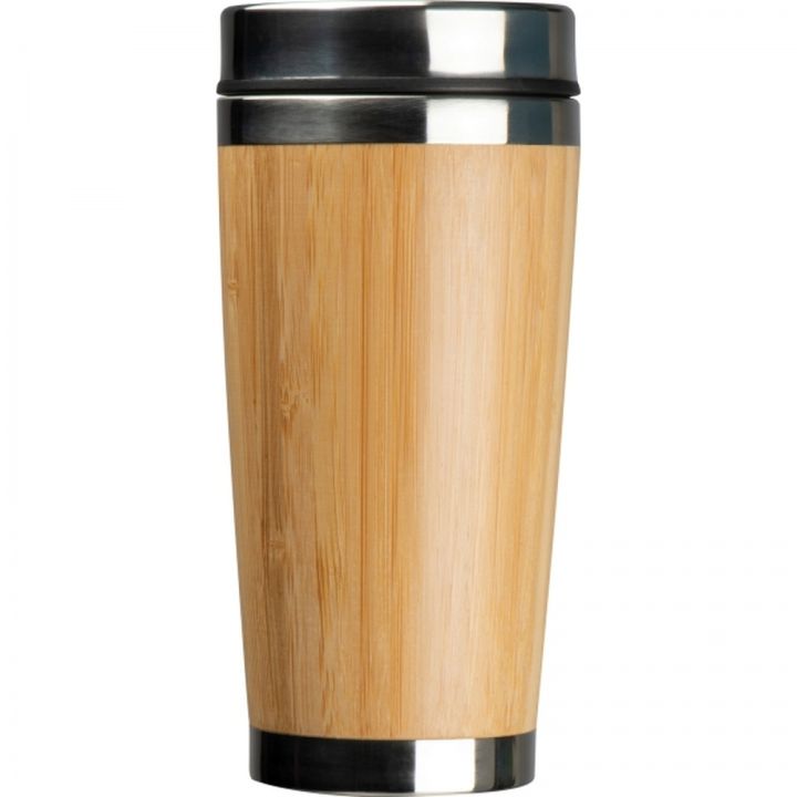 Zestaw kubek termiczny 360 ml i butelka termiczna 450 ml HECTOR - Beżowy