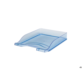 Półka na dokumenty niebieska przezroczysta 100553683 BANTEX