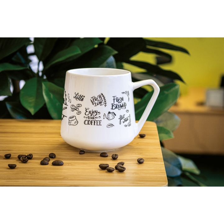 Kubek porcelanowy 300 ml RUDOLF - Biały