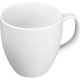 Kubek porcelanowy 400 ml DANIELLE - Biały